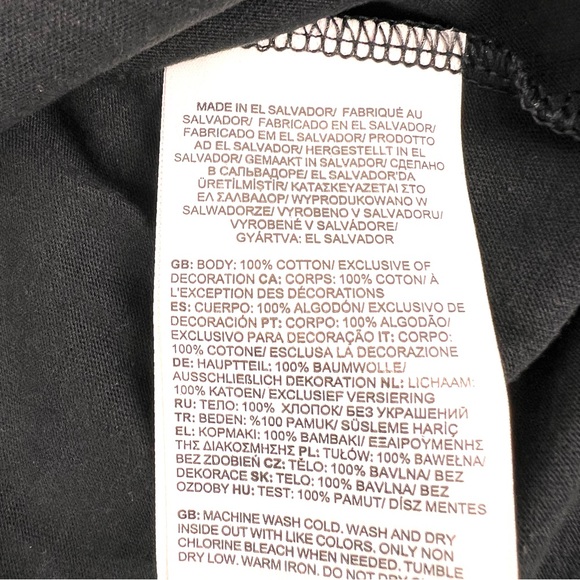 The North Face Women’s Slim Fit SS Pride Tee SZ Small Black - Picture 4 of 5